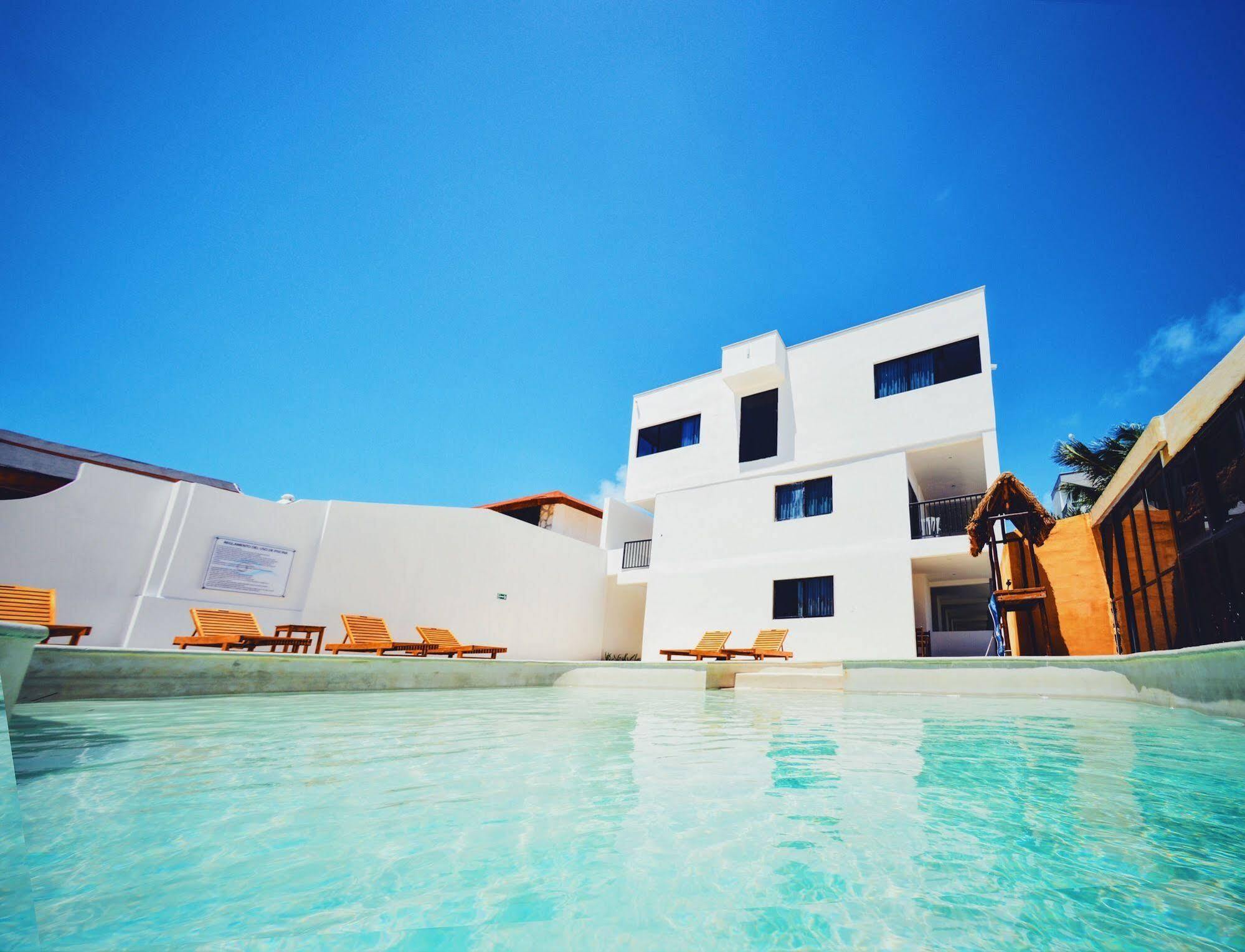 Cielo Beach Hotel Puerto Morelos بويرتو موريلوس المظهر الخارجي الصورة